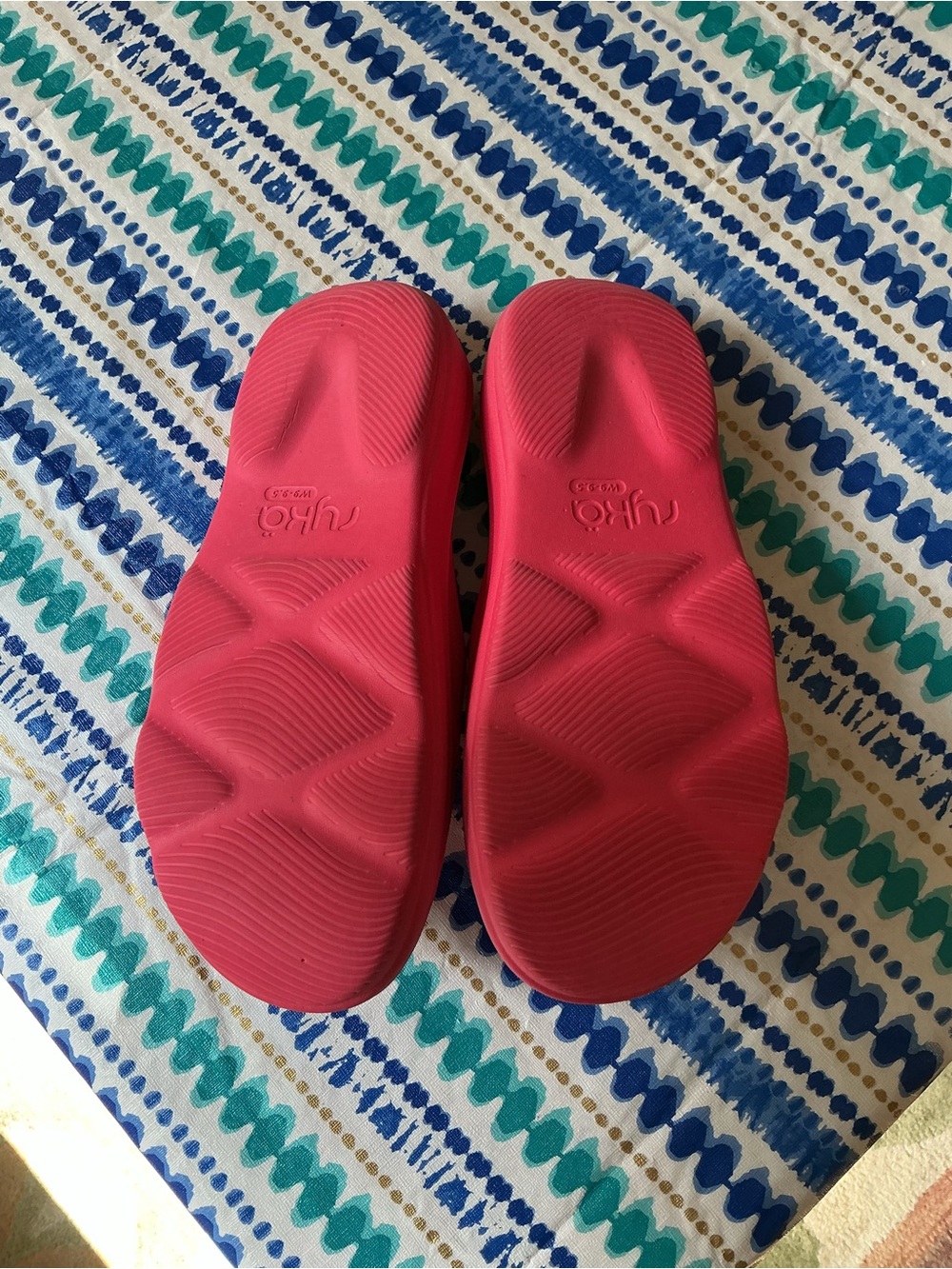 Last Chance - Ryka Recovery Sandals Deep Grapefruit - Picture 5 of 5